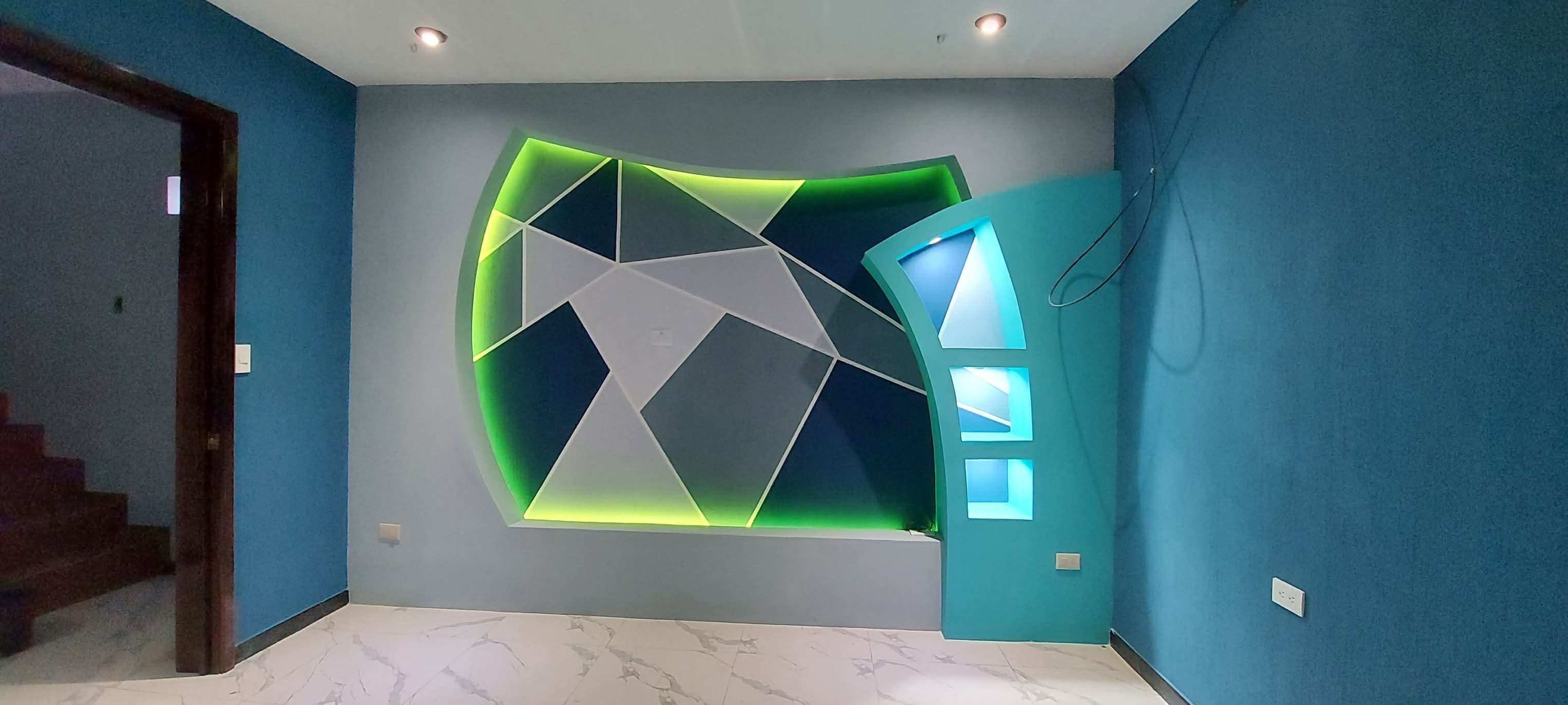 Centro de entretenimiento moderno y elegante 6