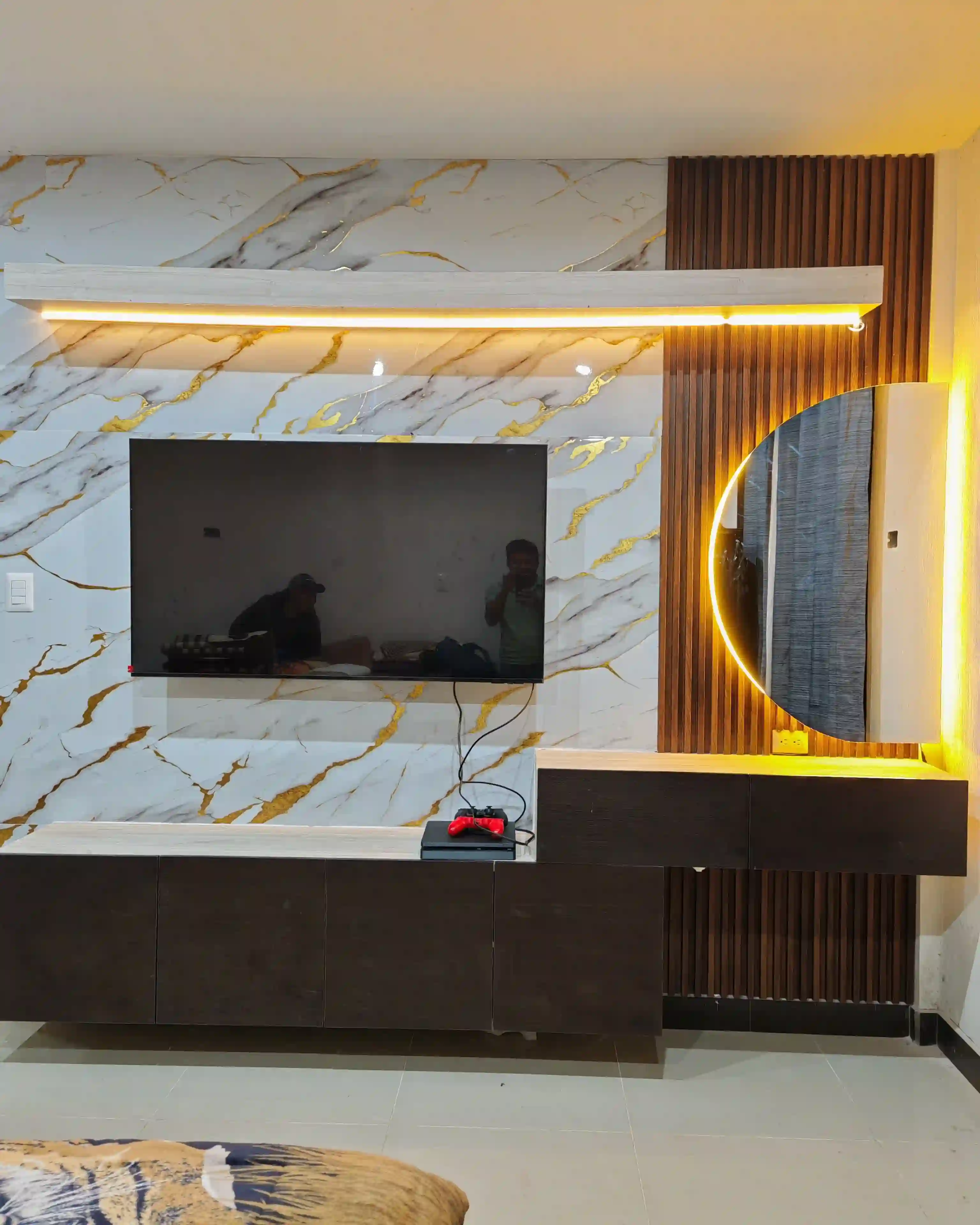 Centro de entretenimiento elegante 6