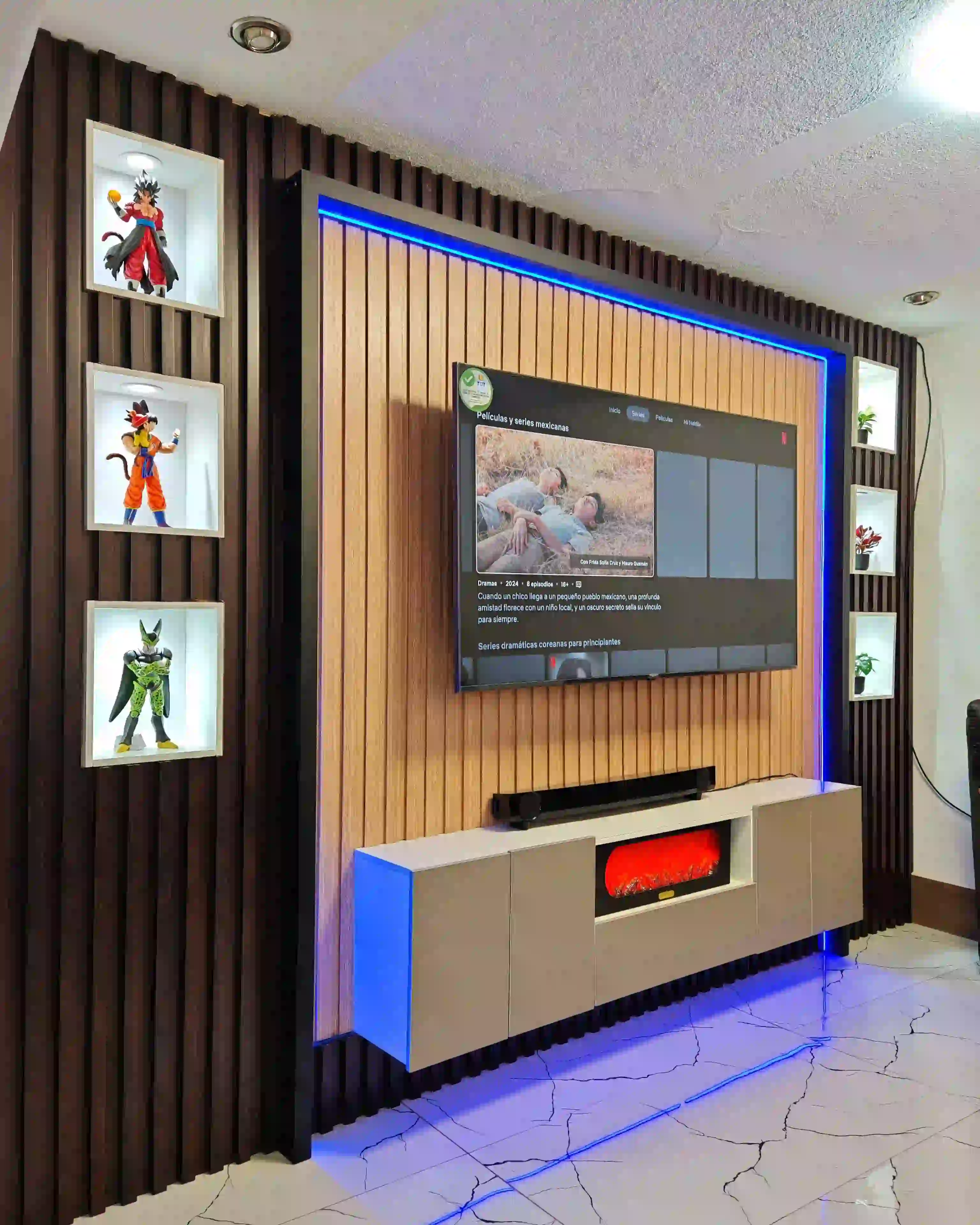 Centro de entretenimiento residencial 9